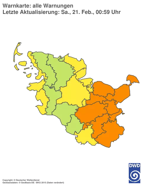 Aktuelle Wetterwarnungen für %region%