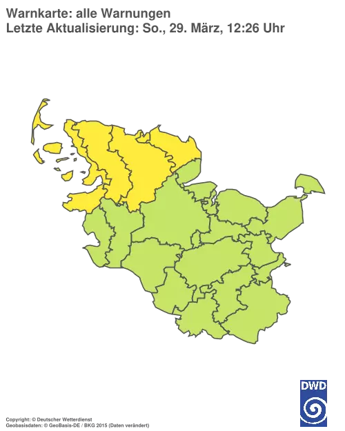 Aktuelle Wetterwarnungen für %region%