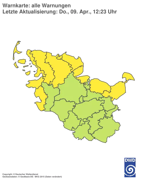 Aktuelle Wetterwarnungen für %region%