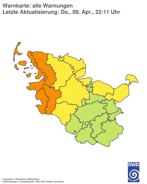 Aktuelle Wetterwarnungen für %region%