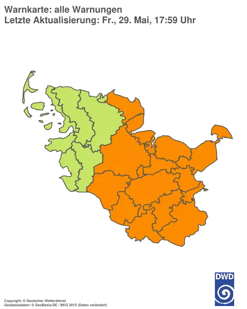 Aktuelle Wetterwarnungen für %region%