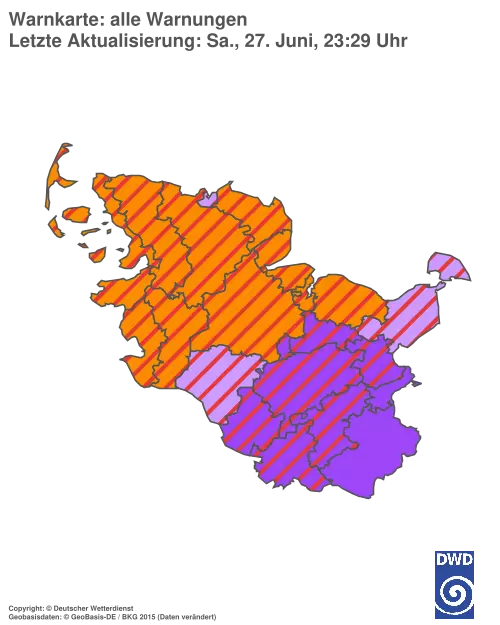Aktuelle Wetterwarnungen für %region%