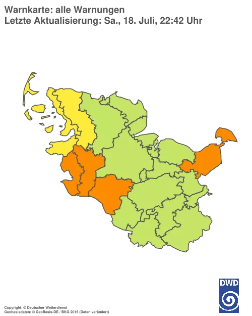 Aktuelle Wetterwarnungen für %region%