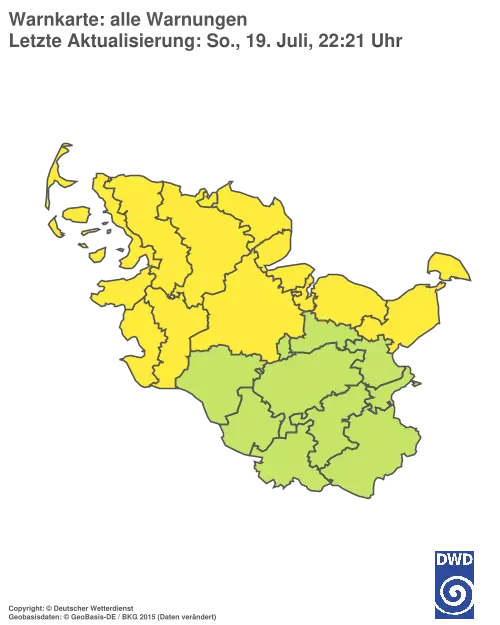 Aktuelle Wetterwarnungen für %region%