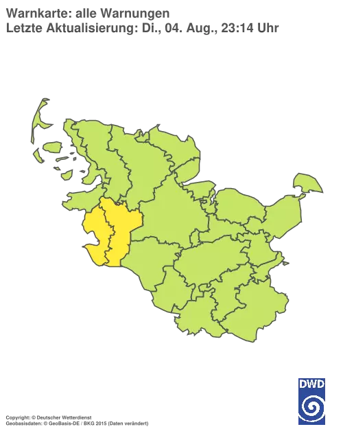 Aktuelle Wetterwarnungen für %region%