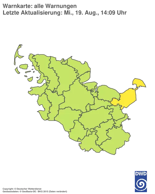 Aktuelle Wetterwarnungen für %region%