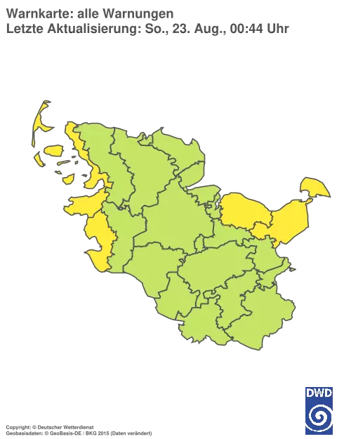 Aktuelle Wetterwarnungen für %region%