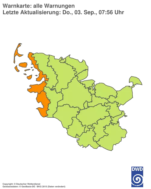Aktuelle Wetterwarnungen für %region%