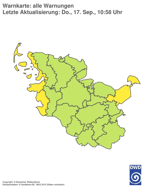 Aktuelle Wetterwarnungen für %region%